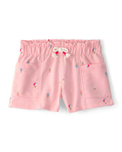 Cargar imagen en el visor de la galería, Carter's Toddler Girl Pink Ice Cream Shorts
