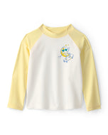 Carter's Toddler Boy Skateboard Lemon Long-Sleeve Rashguard Swim Top