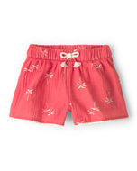Carter's Toddler Girl Pink Palm Tree Tropical Shorts