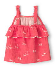 Load image into Gallery viewer, Carter's Toddler Girl Pink Palm Tree Tropical Sleeveless Top
