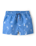 Carter's Toddler Boy Sailboat Print Swim Shorts
