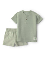 Carter's 2pc Toddler Boy 'Hop Around' Top & Shorts Set