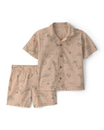 Carter's 2pc Toddler Boy Volcano Beach Top & Shorts Set