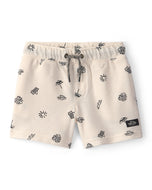 Carter's Toddler Boy Beige Beach Print Shorts