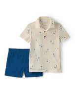 Carter's 2pc Toddler Boy Palm Trees Print Top & Shorts Set