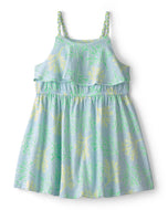 Carter's Toddler Girl Green Coral Sleeveless Dress