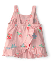 Load image into Gallery viewer, Carter's 2pc Toddler Girl Floral Sleeveless Top &amp; Shorts Set
