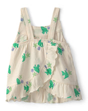 Afbeelding in Gallery-weergave laden, Carter's 2pc Toddler Girl Fish Print Sleeveless Top &amp; Shorts Set
