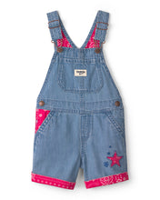 Load image into Gallery viewer, Oshkosh Toddler Girl Denim Shortall
