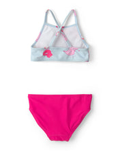 Afbeelding in Gallery-weergave laden, Carter's 3pc Toddler Girl Pool Float Print Long-Sleeve Top &amp; Bikini Set

