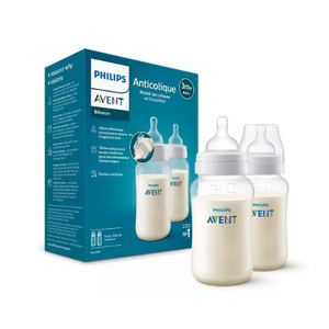 Avent 2pk Anti-Colic Feeding Bottle 330ml / 11oz