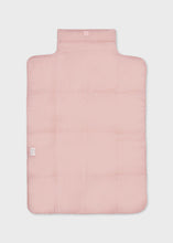 Load image into Gallery viewer, Mayoral 3pc Leatherette Metallic Pink Diaper Handbag + Changing pad + Pajama Bag
