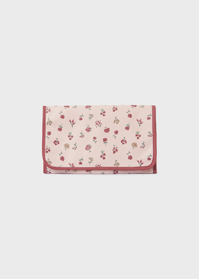 Mayoral Pink Flowers Changing Pad