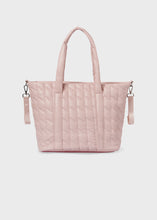 Afbeelding in Gallery-weergave laden, Mayoral 2pc Pink Quilted Bunny Diaper Bag Set
