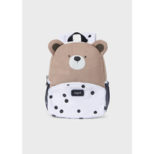 Afbeelding in Gallery-weergave laden, Mayoral White/ Polka Dots/ Bear Toddler Backpack
