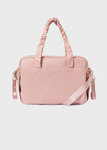 Load image into Gallery viewer, Mayoral 2pc Pink Dots Diaper Handbag with Changing Pad
