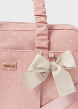 Load image into Gallery viewer, Mayoral 2pc Pink Dots Diaper Handbag with Changing Pad

