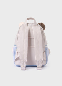 Mayoral Blue Bear Toddler Backpack