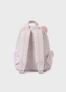 Mayoral Pink Bear Toddler Backpack