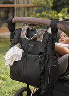 Mayoral Jet Black Diaper Backpack