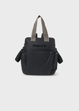 Load image into Gallery viewer, Mayoral Jet Black Diaper Backpack
