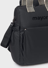Load image into Gallery viewer, Mayoral Jet Black Diaper Backpack

