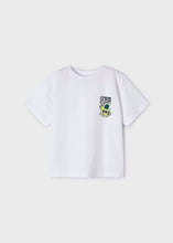 Carregar imagem no visualizador da galeria, Mayoral Kid Boy White Citrus Sunset Tee
