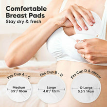 Cargar imagen en el visor de la galería, KeaBabies Comfy Nursing Breast Pads - Bare Beige
