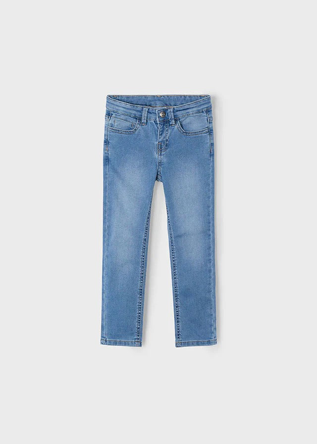 Calça jeans skinny azul escura Mayoral Kid Boy