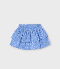 Load image into Gallery viewer, Mayoral Kid Girl Blue Floral Skirt
