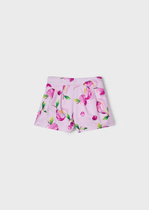 Mayoral Kid Girl Pink Cherry Shorts