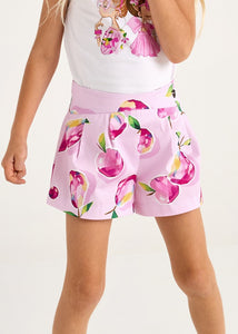 Mayoral Kid Girl Pink Cherry Shorts