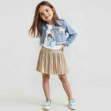 Load image into Gallery viewer, Mayoral Kid Girl Gold Flowy Shorts
