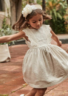 Mayoral Kid Girl Lino Dress