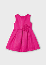 Load image into Gallery viewer, Mayoral Toddler Girl Magenta Dress

