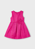 Mayoral Toddler Girl Magenta Dress