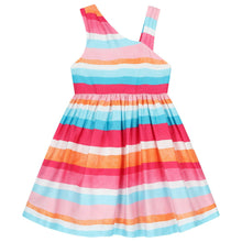 Load image into Gallery viewer, Mayoral Kid Girl Multi Color Striped Dress
