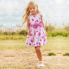 Load image into Gallery viewer, Mayoral Kid Girl Mauve Cherry Print Dress
