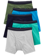 Load image into Gallery viewer, Carter&#39;s 5pc Kid Boy Multi Color Polyester Boxers Set
