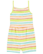 Carter's Kid Girl Multi Striped Romper