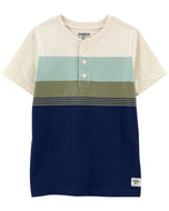 Oshkosh Kid Boy Colorblock Henley Tee