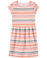 Carter's Kid Girl Multi Striped Knit Dress