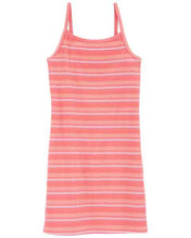 Load image into Gallery viewer, OshKosh Kid Girl Striped Ribbed Dress &amp; Cardigan Set
