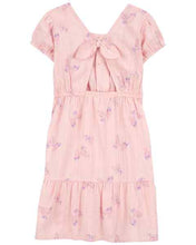 Load image into Gallery viewer, Carter&#39;s Kid Girl Pink Butterfly Print Dress
