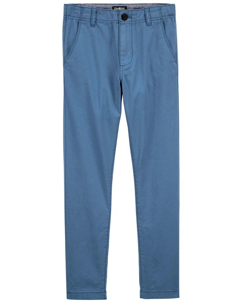 OshKosh Kid Boy Blue Slim Stretch Chino Pants