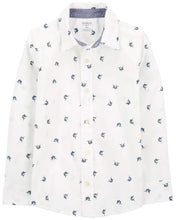 Carregar imagem no visualizador da galeria, Oshkosh Kid Boy Shark Print Shirt
