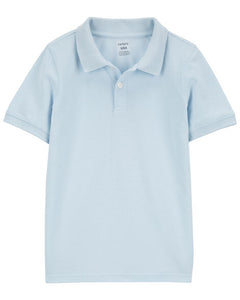 Carter's Kid Boy Light Blue Polo