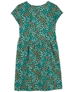 Carter's Kid Girl Green Floral Dress