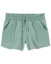 Carregar imagem no visualizador da galeria, OshKosh Kid Girl Sage French Terry Shorts
