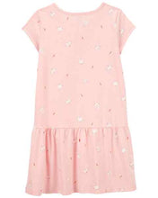 Load image into Gallery viewer, Carter&#39;s Kid Girl Pink Bunny Dress
